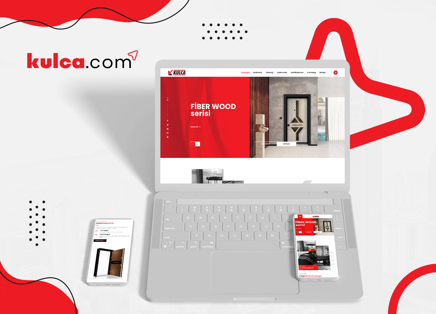 Külça Çelik Kapı Kurumsal Web Sitesi